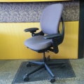 Steelcase Leap Dusty Rose Adjustable Ergonomic Task Chair w Arms
